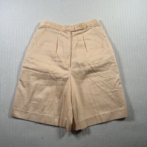 Vintage IZOD Lacoste Women’s Size 6 Pink Peach Pleated Shorts High Rise